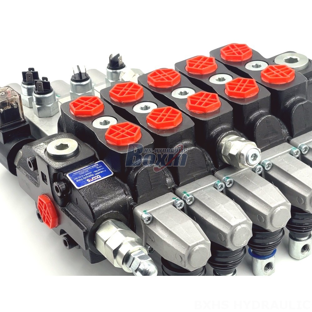 OEM/ODM: 5 Spool Sectional Directional Valve - Custom Design & Manufacturing detail image